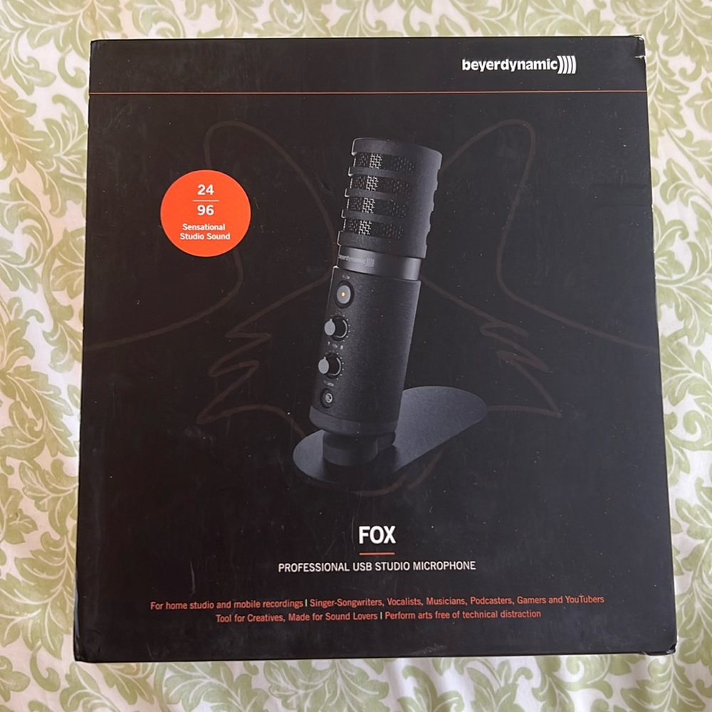 Beyerdynamic FOX professional USB studio microphone